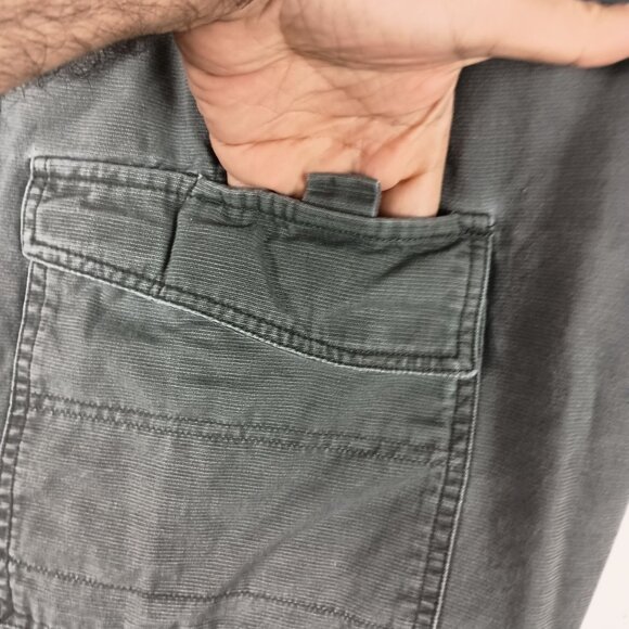 Columbia Mens Grey Cargo Shorts Size 40 XCO Cotton Casual Outdoor Style AM4442 - Picture 9 of 10